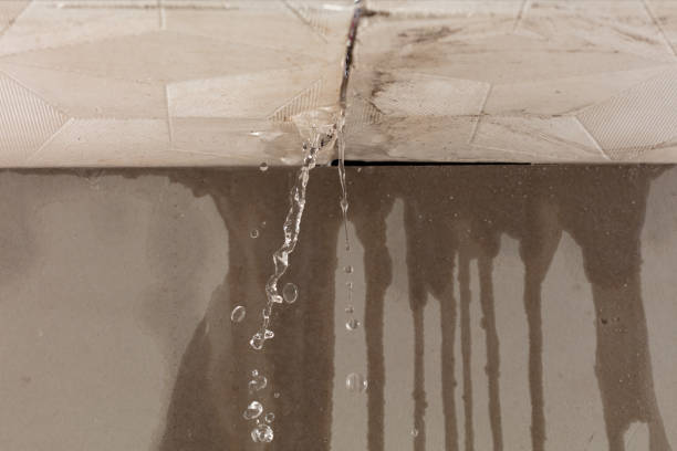 Professional Structural Drying technician working in Crosby, ND